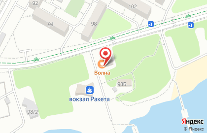 Кафе Волна на проспекте Маршала Жукова на карте
