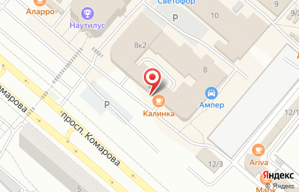 Коммерческий банк Юнистрим в Кировском административном округе на карте