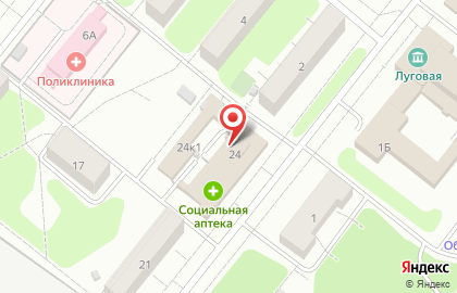 Магазин у дома Бристоль в Москве на карте