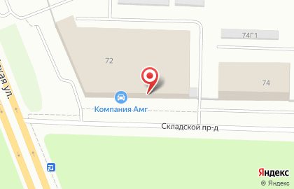 ООО Амкодор-Оптим Санкт-Петербург на карте
