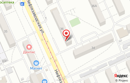 Магазин Большой ремонт на Нефтезаводской улице на карте