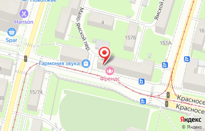 Нижегородское объединение клубов пород на Красносельской улице на карте