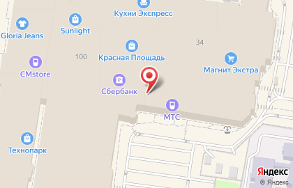 Торгово-сервисный центр iБутик в ТЦ ​Красная площадь на карте