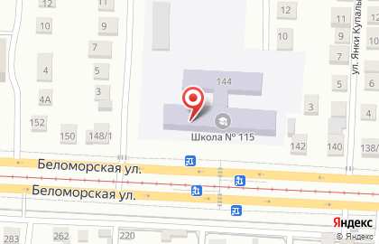 Участковая избирательная комиссия №30 в Авиастроительном районе на карте