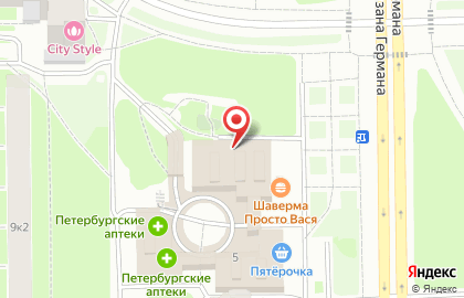 Подростковый клуб Атлант на карте