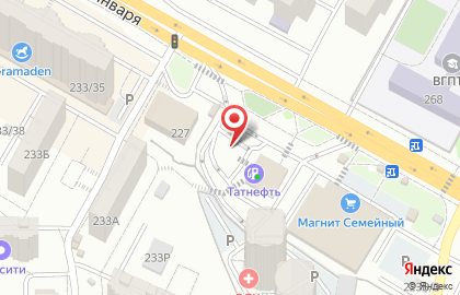 Воронежская топливная компания на улице 9 Января, 223а к 2 на карте