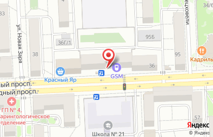 Торгово-производственная компания Ткани всем в Железнодорожном районе на карте