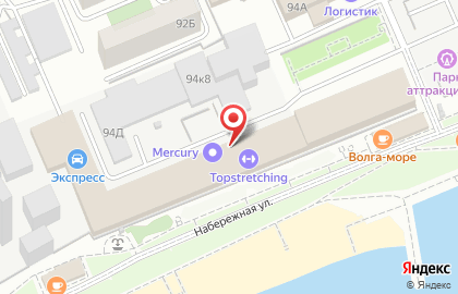 Торговый дом Mercury в Октябрьском районе на карте