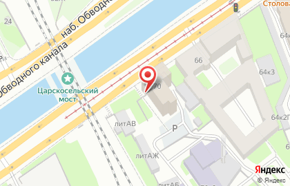 Октябрьская дирекция по капитальному строительству, ОАО РЖД на карте