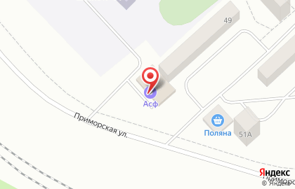 АСФ-Братск на Приморской улице на карте
