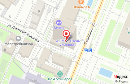 Учебный центр Госзаказ в РФ на Спасской улице на карте