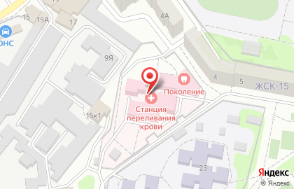 Медицинский центр Поколение в Белгороде на карте