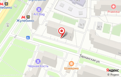 Магазин разливного пива Бочка на Тарханской улице на карте