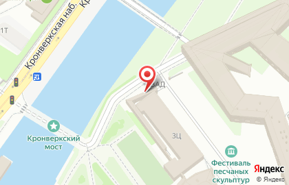 Поисково-спасательная служба Санкт-Петербурга в Петроградском районе на карте