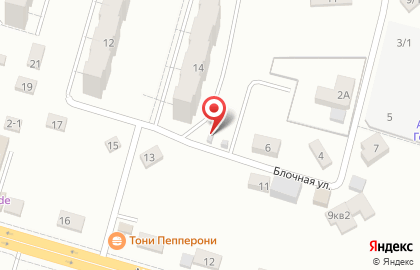 Автостоянка в Казани на карте
