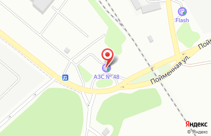 АЗС Ростнефть на 2-ой Луговой улице на карте