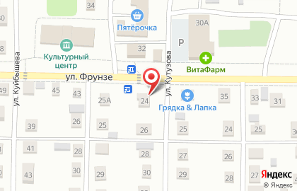 Магазин у дома Бристоль на улице Кутузова в Жигулёвске на карте