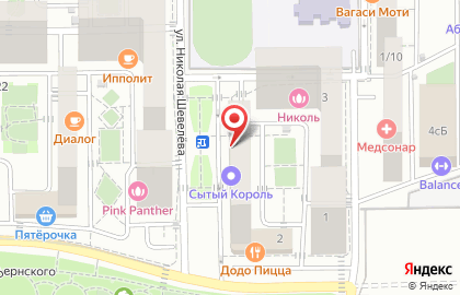 Продовольственный магазин Гранат на улице им. Героя Яцкова И.В. на карте