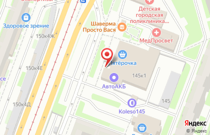 Автоакб СПб на карте