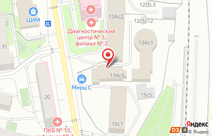 Управляющая компания Партнер в Юрьевском переулке на карте
