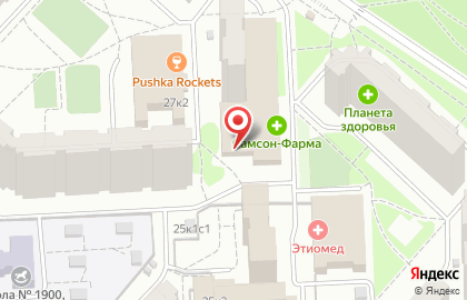 Магазин колбасных изделий Рублёвский на Митинской улице, 25 на карте