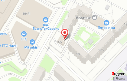 TRW на улице Джаудата Файзи на карте
