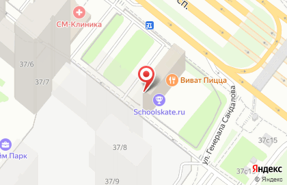 Психологический кабинет Лила на метро Петровский парк на карте