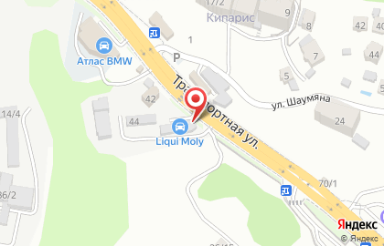 Служба выездной технической помощи Автомен на Транспортной улице на карте