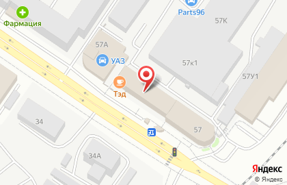 Технологии-Урала на карте