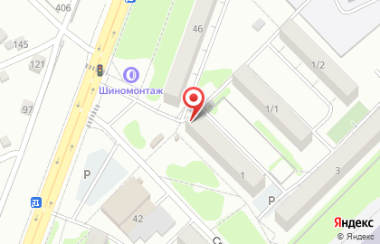 Ателье в Омске на карте