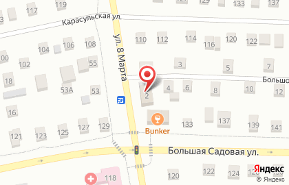 Продовольственный магазин Славянский в Тюмени на карте