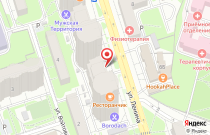 Магазин Добрынинский на улице Ленина в Реутове на карте