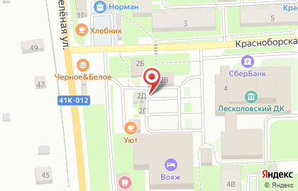 Магазин хлеба Батончик на карте