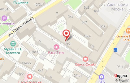 Московский клуб инвесторов на карте