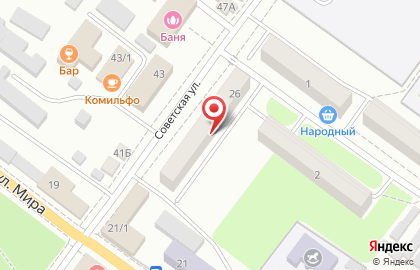 Медицинская лаборатория LabQuest на Советской улице в Мценске на карте