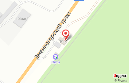 Октан шина сервис на Змеиногорском тракте на карте