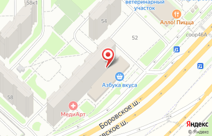 ООО Банкомат, ИКБ Совкомбанк на Боровском шоссе на карте