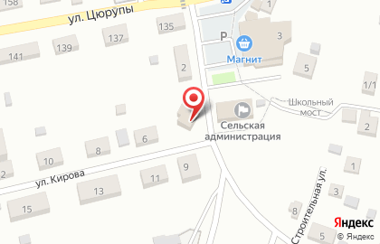 Салон ритуальных услуг на улице Кирова на карте