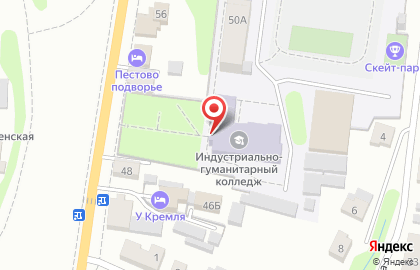 Суздальский индустриально-гуманитарный колледж на улице Ленина на карте