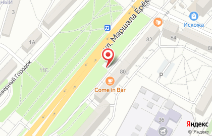 Забава в Краснооктябрьском районе на карте