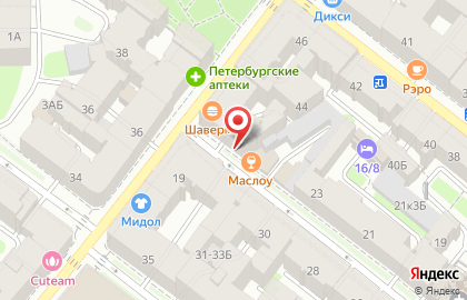 Биолайф Экспресс на Лахтинской улице на карте