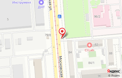 Чистый Дом на Московской улице на карте