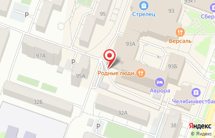 Шиномонтажная мастерская на улице Дзержинского на карте