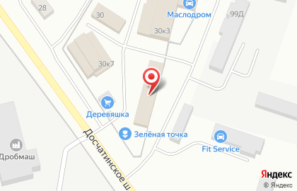 Магазин ДеревоСуханов на Досчатинском шоссе на карте