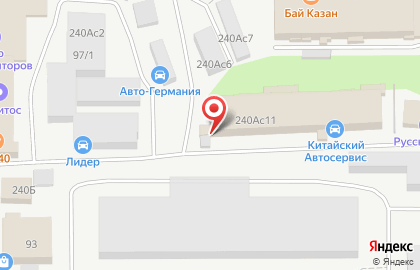 Автокомплекс Дксавто на проспекте Фрунзе на карте