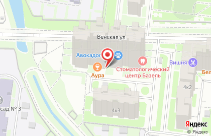 Студия маникюра и бровей Акварель на Венской улице на карте
