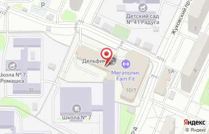 Центр подготовки к экзаменам Lancman School в Видном на карте