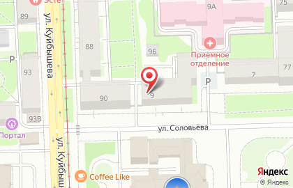 Участковый пункт полиции в Свердловском районе на карте