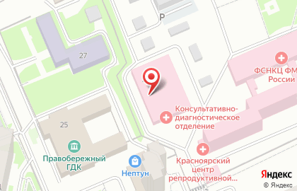 Центр профессиональной психотерапии и психологии, ФГБУЗ ФМБА России на карте