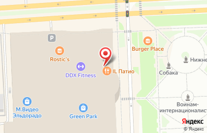 Магазин женской одежды Zarina в МФК Green Park на карте